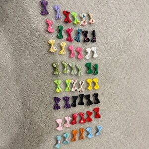 Colorful Hair Bow Clips Set of 48 for girls nwot